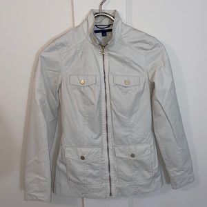 Tommy Hilfiger Cream Utility Jacket
